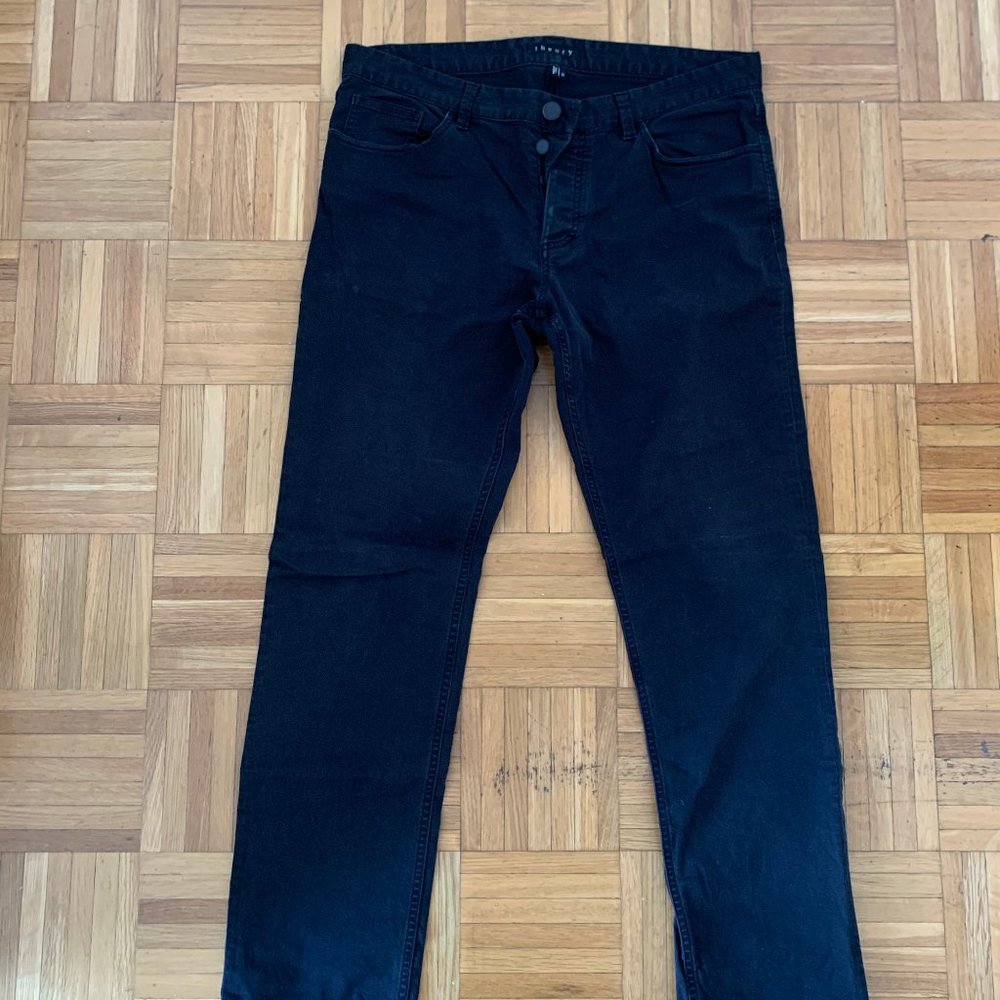 Theory Black Pants 34x38